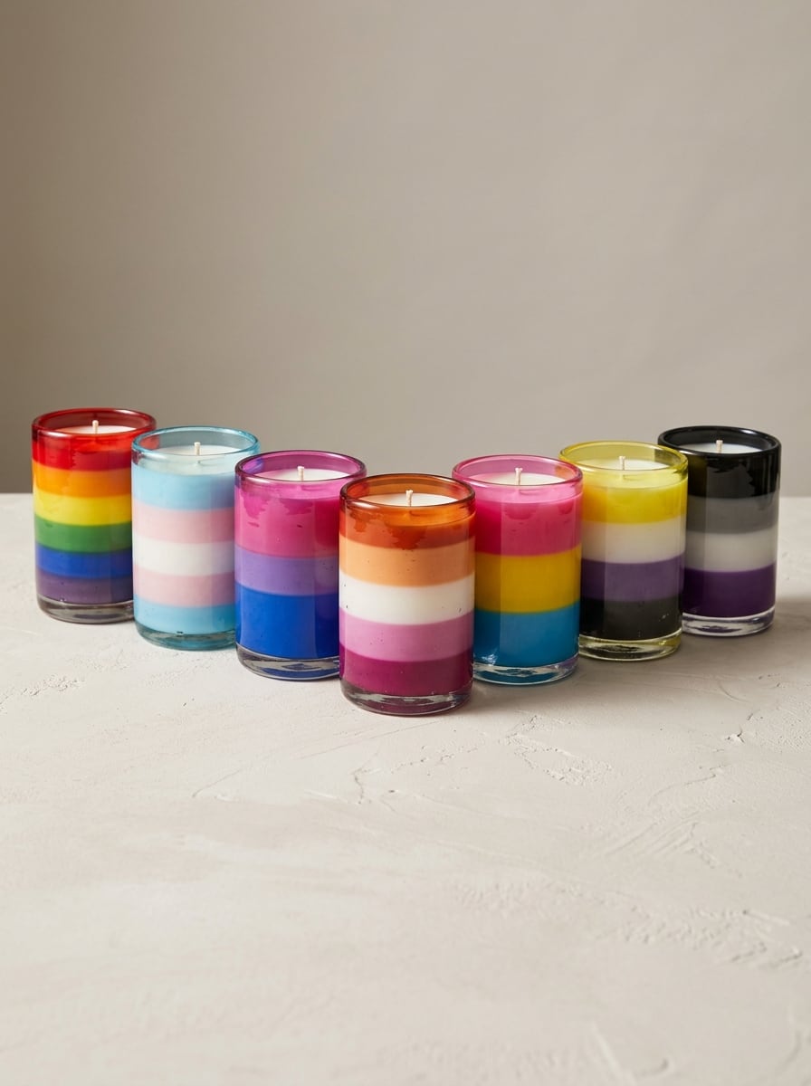 Seven Flags Candle Collection, design render